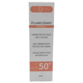 ELLDERM – Eclaircissant Crème Protectrice Invisible Anti-taches SPF50+ – 50ml