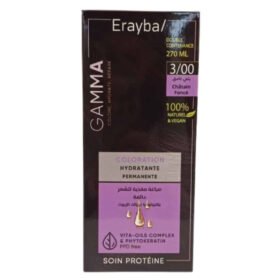 ERAYBA – Gamma Coloration Hydratante Permanente Naturelle – 3.00 – Châtain Foncé