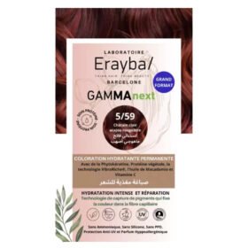 ERAYBA – Gammanext Coloration Cheveux Hydrante Permanente – 5.59 – Châtain Clair Acajou Rougeâtre