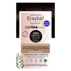 ERAYBA – Gammanext Coloration Cheveux Hydrante Permanente – 5.61 – Châtain Clair Marron Cendré