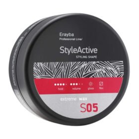 ERAYBA – Styleactive S05 Extreme Wax Cire Coiffante Haute Fixation – 90ml