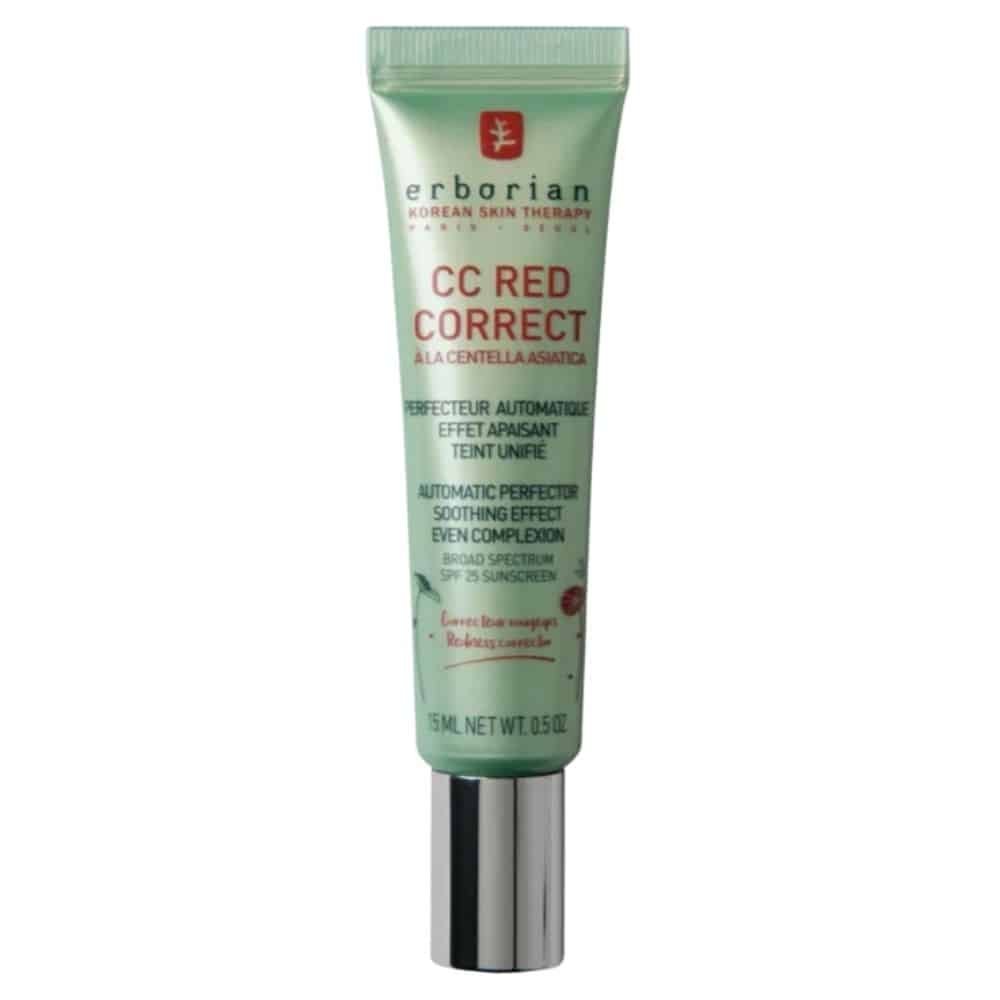ERBORIAN – CC Red Correct Perfecteur Automatique Effet Apaisant Teint Unifié SPF25 – 15ml