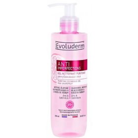EVOLUDERM – Gel Nettoyant Purifiant Anti-Imperfection 250Ml