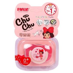FARLIN – Sucette Et Chainette Chuchu 0mois+ Rose – 1u