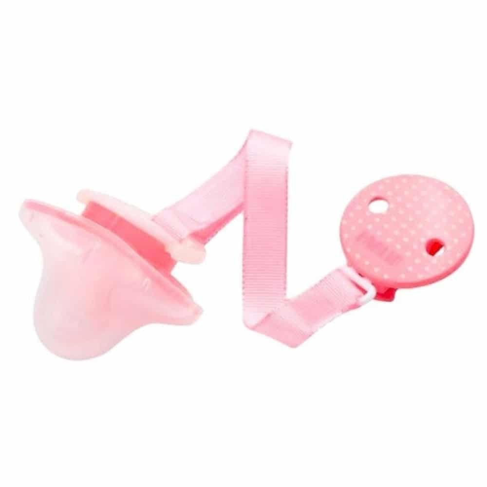 FARLIN – Sucette Et Chainette Chuchu 6mois+ Rose – (bac004m) – 1u