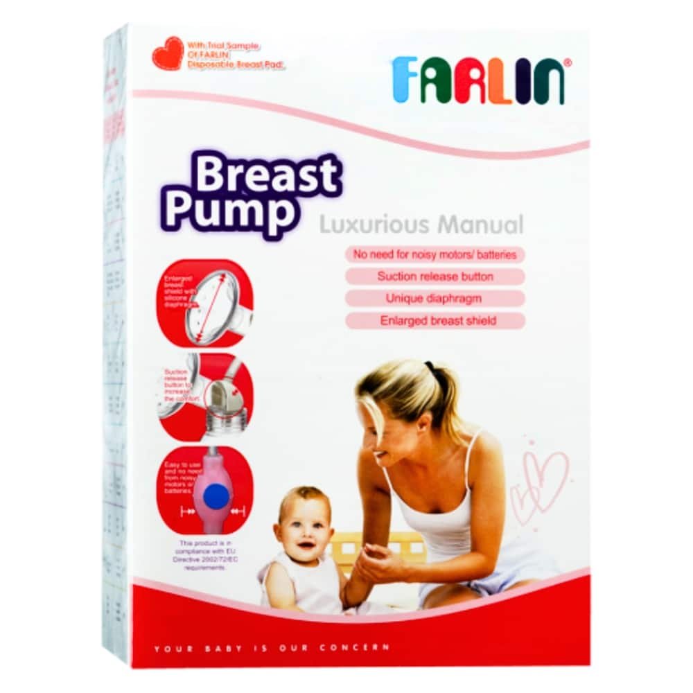 FARLIN – Tire-lait Manuel Avec Biberon – (bf640) – 1u