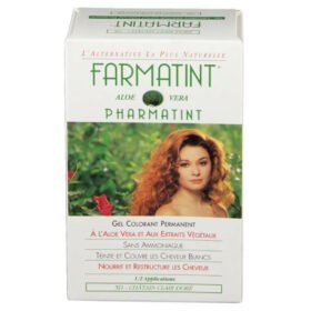 FARMATINT – Coloration Permanente En Gel Aux Extraits Végétaux – 150ml – 5m – Châtain Clair Acajou