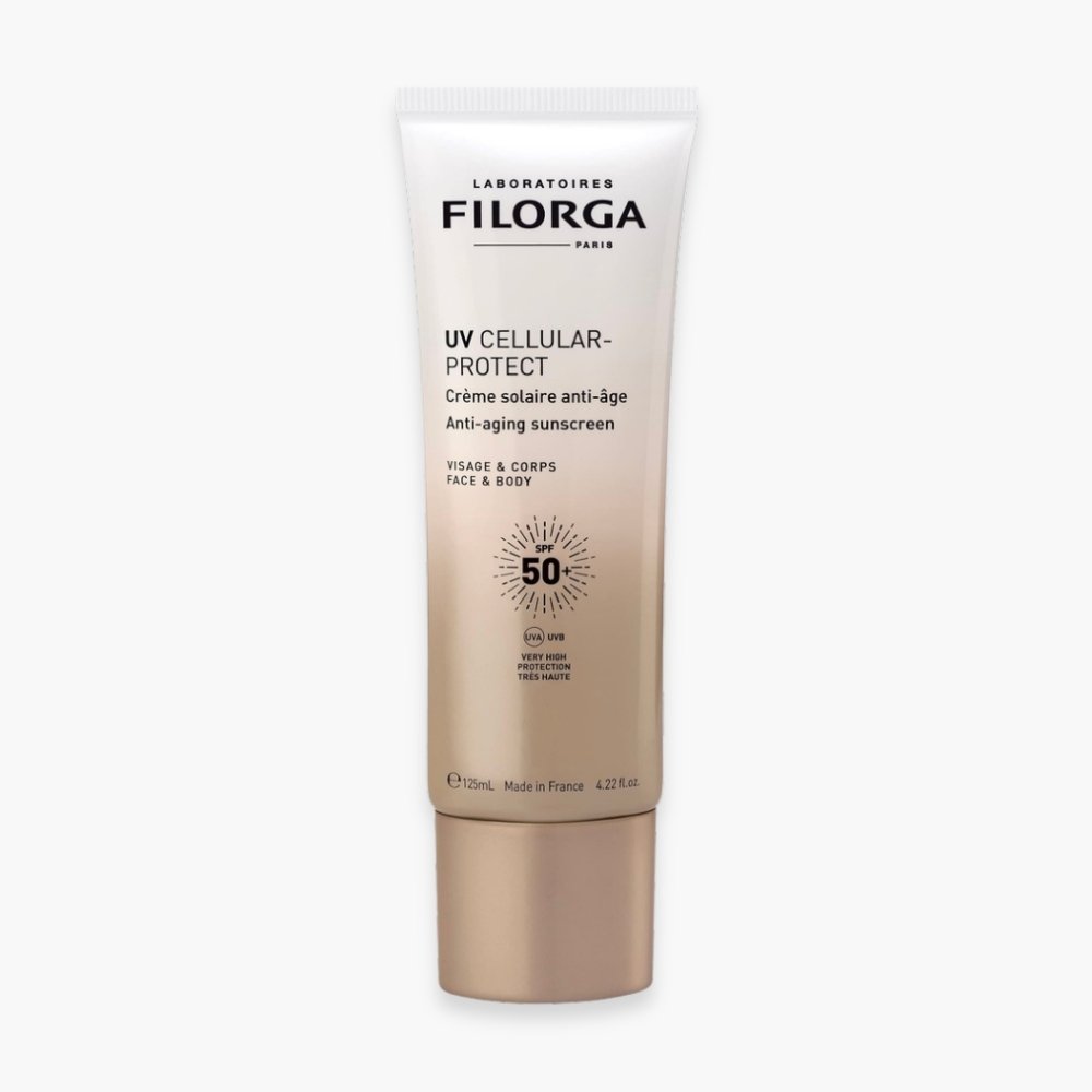 FILORGA – UV Celullar-Protect Crème Solaire Anti-Âge Visage & Corps SPF50+ – 125ml