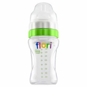 FLORI – Mix Et Go Biberon Vert – 300ml