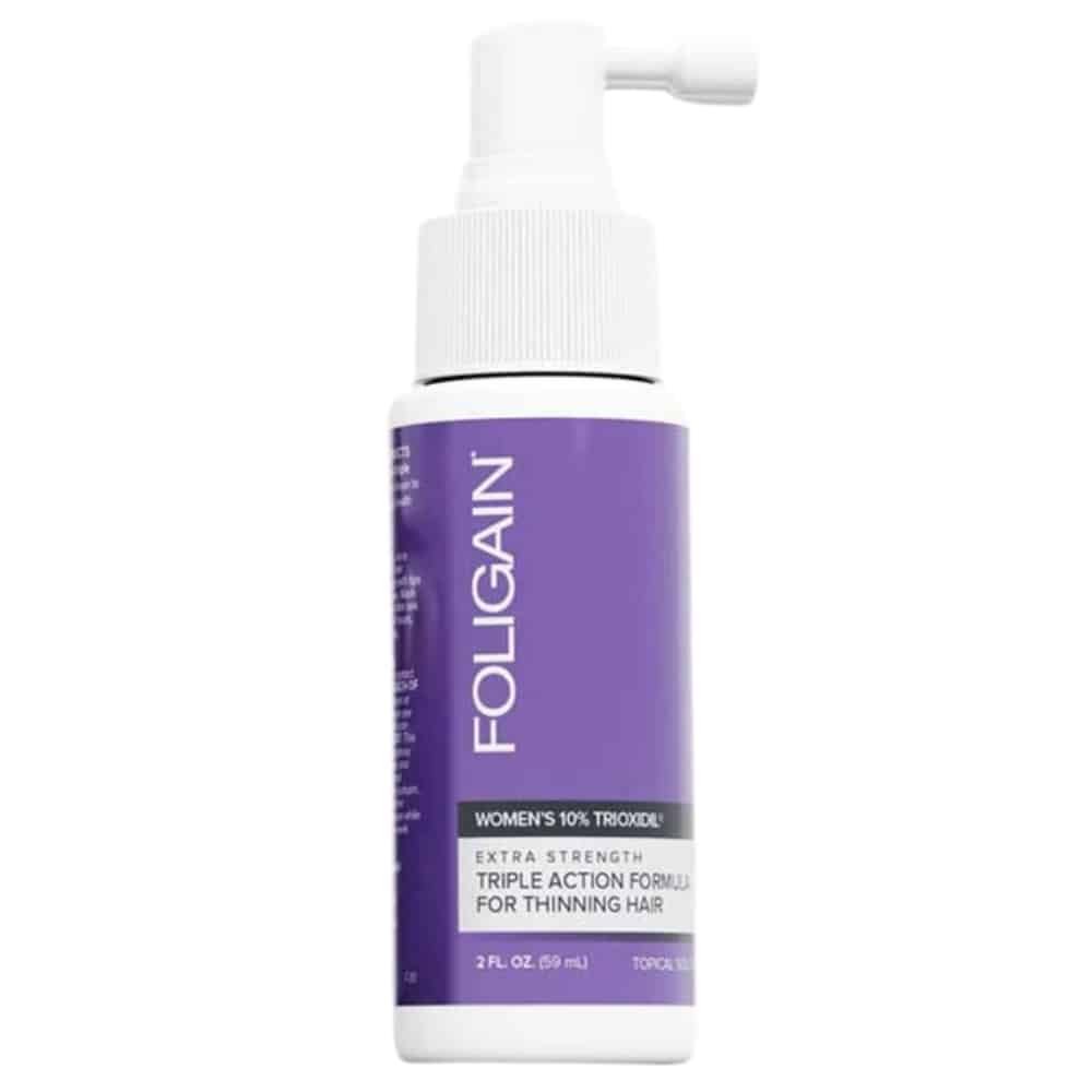FOLIGAIN – Triple Action Women’s 10% Trioxidil Lotion (anti-chute) – 59ml