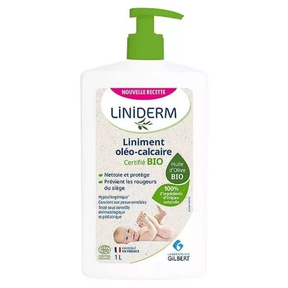 GILBERT – Liniderm Liniment Oléo-calcaire Soin Pour Le Change Bio – 1l