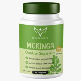 HEALTH POWER – Moringa Bio 500mg – 100 Gélules