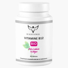 HEALTH POWER – Vitamine B12 Bio – 90 Gélules