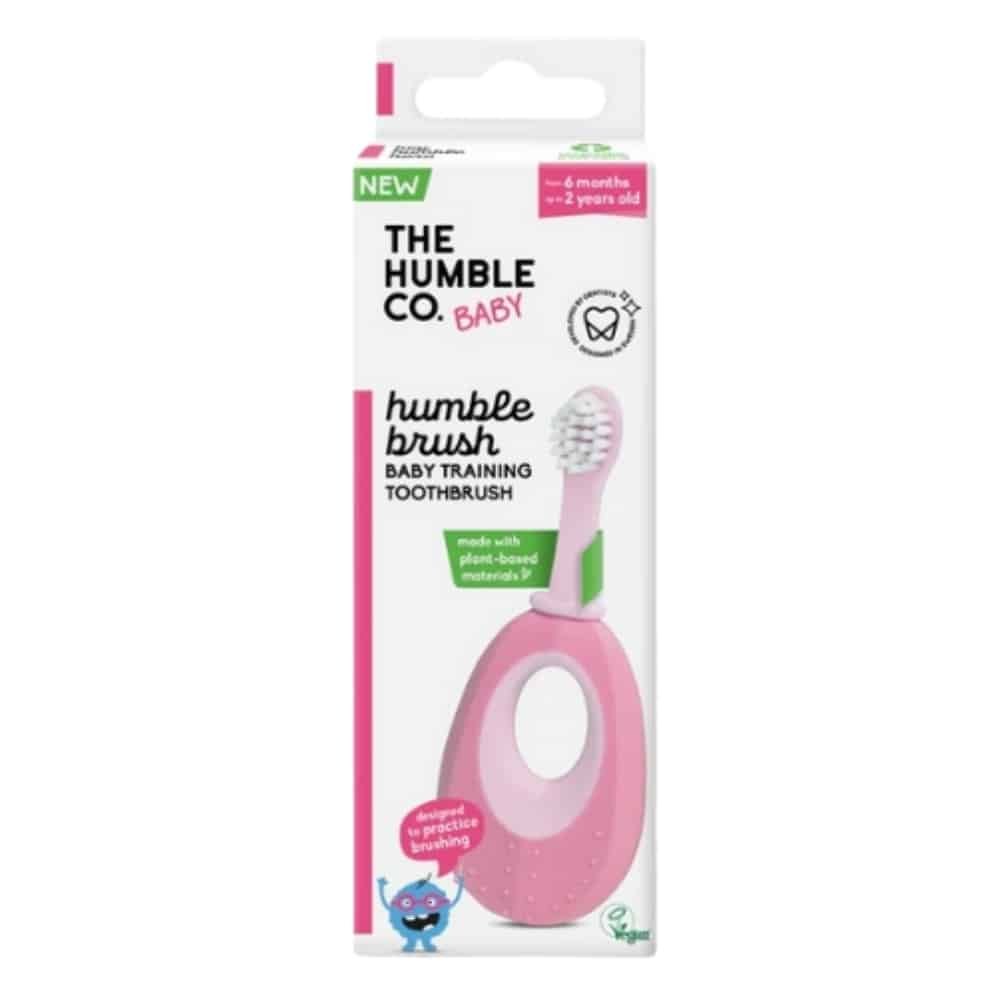 HUMBLE – Baby Brosse À Dents Rose – 1u