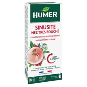 HUMER – Sinusite Nez Très Bouché Soulage La Douleur, Décongestionne Et Draine Spray – 15ml