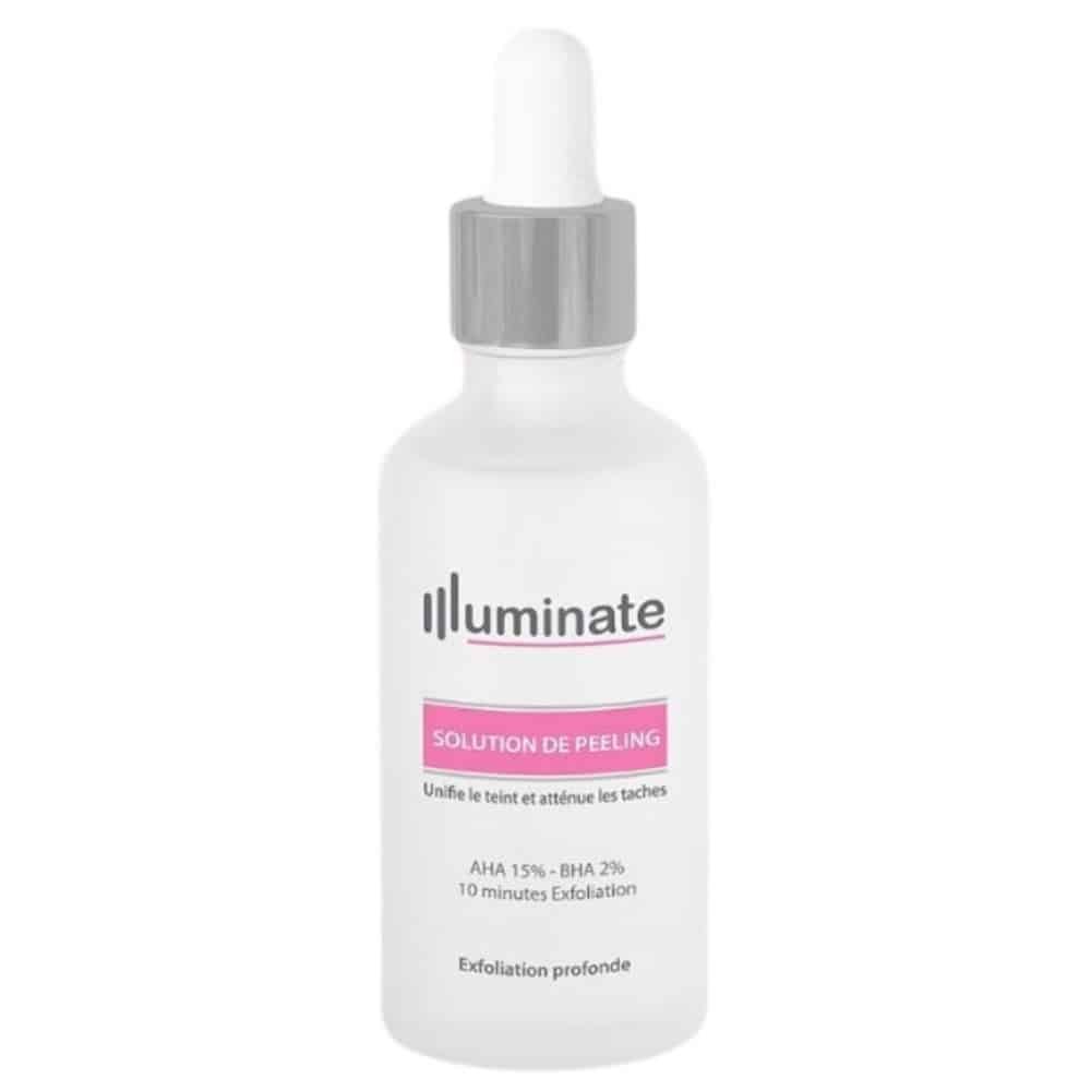 ILLUMINATE – Solution De Peeling Unifiante Anti-taches Aha15% Et Bha 2% – 30ml