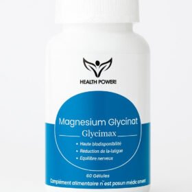 HEALTH POWER – Magnesium Glycinate – 60 Gélules