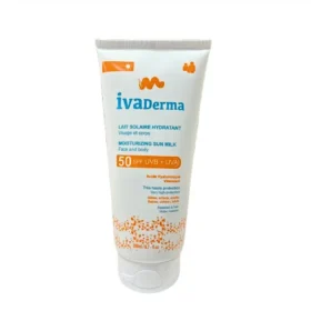 IVADERMA – Lait Solaire Hydratant SPF50 – 200ml