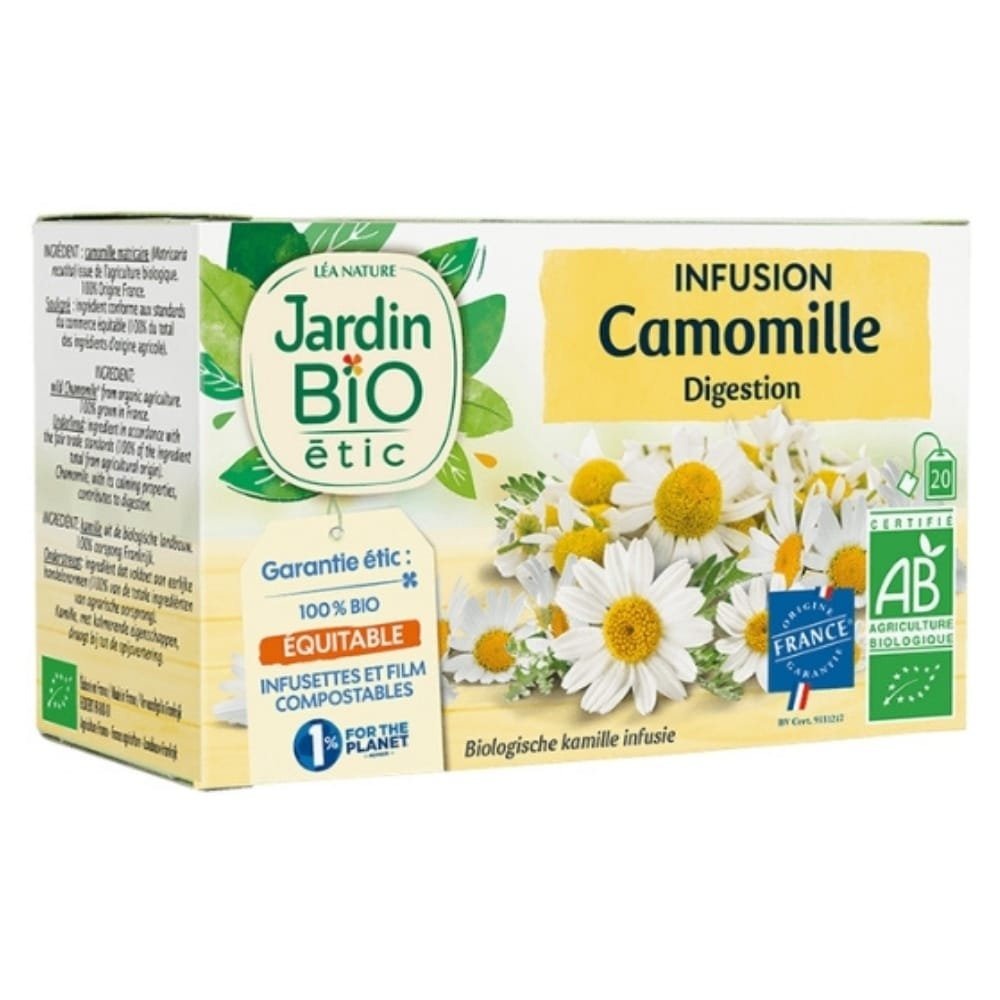 JARDIN BIO – Infusion Digestion Camomille Bio – 20u