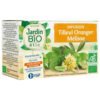 JARDIN BIO – Infusion Tilleul, Oranger Et Mélisse Bio – 20u