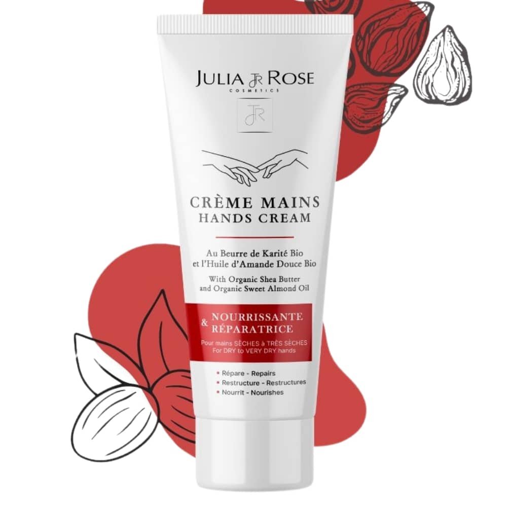 JULIA & ROSE – Crème Mains Nourrissante Et Réparatrice – 50ml