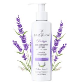 JULIA & ROSE – Femagyne Gel Nettoyant Intime Extra Doux Parfum Lavande – 200ml