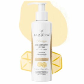 JULIA & ROSE – Femagyne Gel Nettoyant Intime Extra Doux Parfum Musc Blanc – 200ml