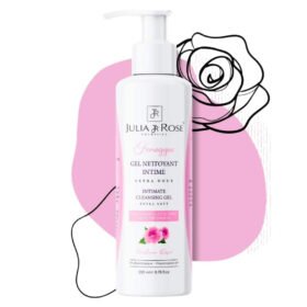 JULIA & ROSE – Femagyne Gel Nettoyant Intime Extra Doux Parfum Rose – 200ml