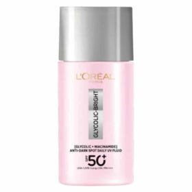 L&rsquo;ORÉAL PARIS – Glycolic-bright Fluide Uv Anti-taches SPF50+ – 50ml
