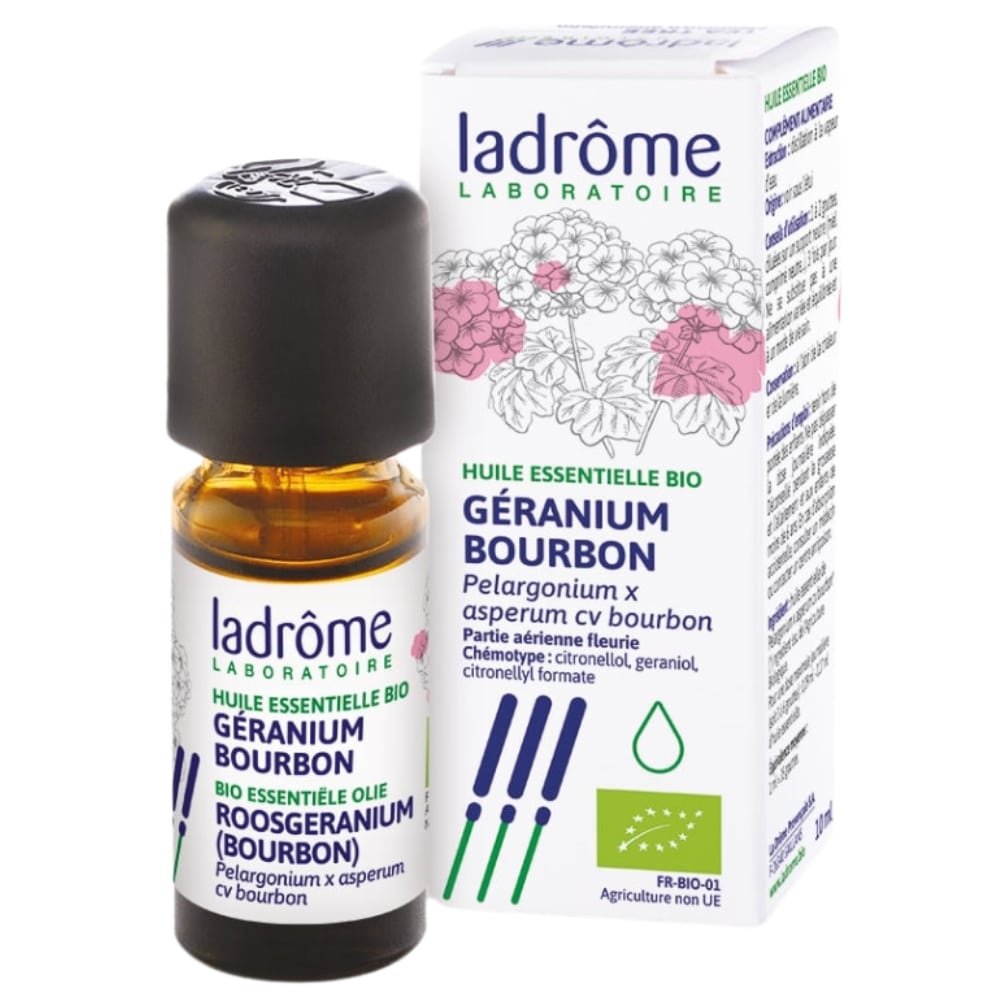 LADRÔME – Huile Essentielle Geranium – 10ml
