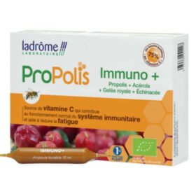 LADRÔME – Propolis Immuno+ Acérola, Gelée Royale Et Echinacée Ampoules Bio – 20u