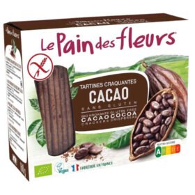 LE PAIN DES FLEURS – Tartines Craquantes Au Cacao Sans Gluten – 150g