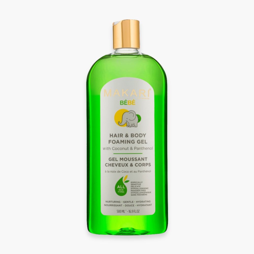 MAKARI – Bébé Gel Moussant Cheveux & Corps – 500ml