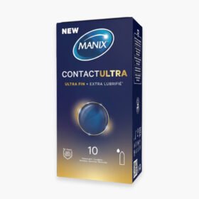 MANIX – Préservatif Contact Ultra (Ultra-Fin & Extra Lubrifié) – 10u