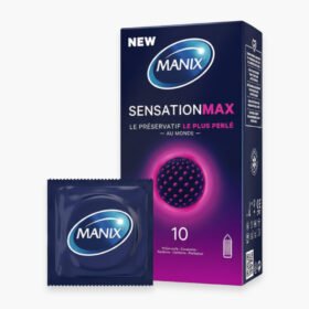MANIX – Préservatif Sensation Max (Ultra-Perlé) – 10u