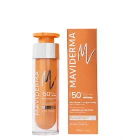 MAVIDERMA – Ecran Fluide Matifiant SPF50+ – 50ml