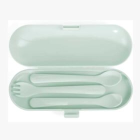 MINILAND – Set De Couverts En Silicone Mint – 1u