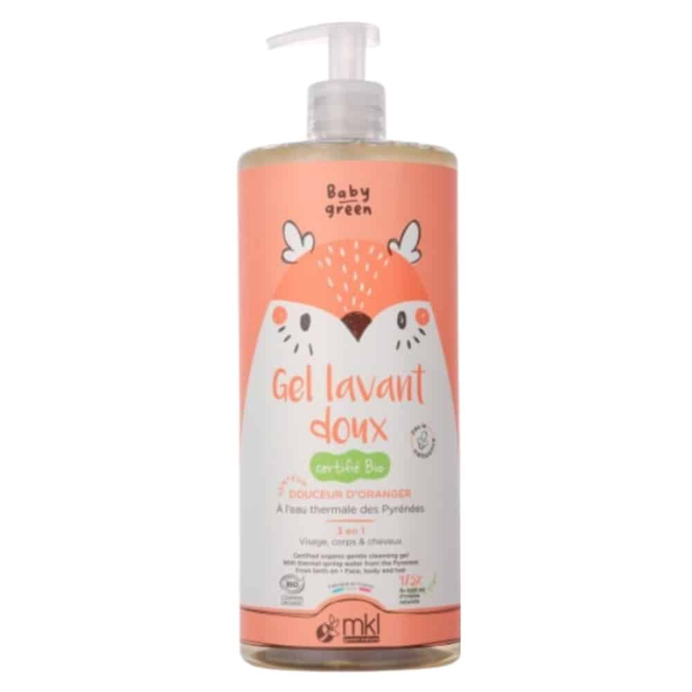 MKL – Baby Green Gel Lavant Doux Bio – 1l
