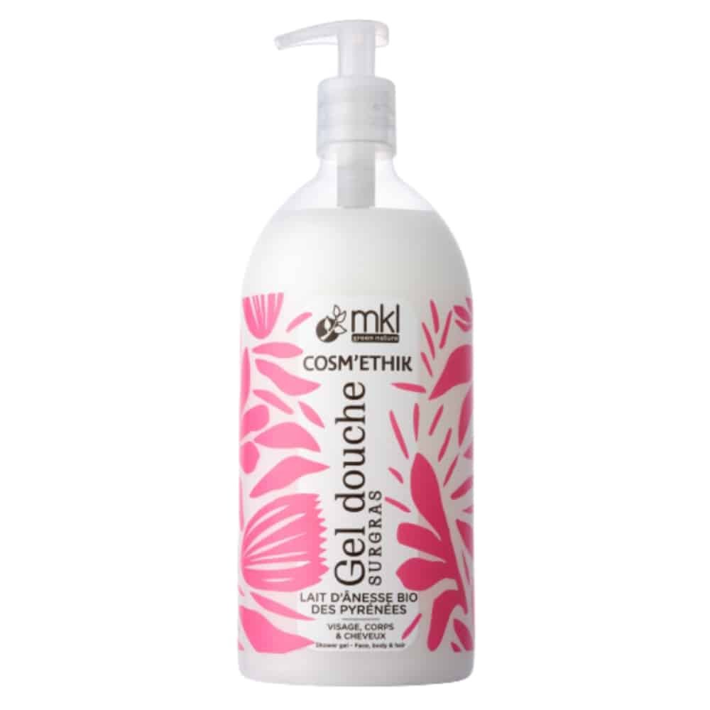 MKL – Cosm’ethik Gel Douche Lait D’anesse Bio – 1l