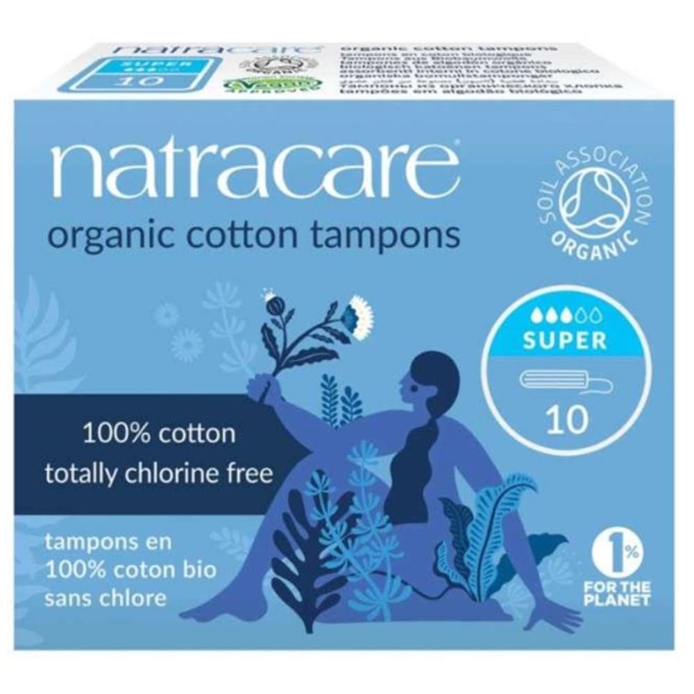 NATRACARE – Tampons – Super – Bio – 10u