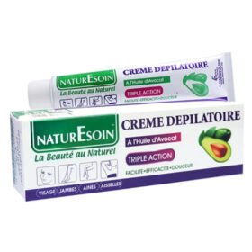 NATURESOIN – Crème Dépilatoire À L&rsquo;huile D&rsquo;avocat Triple Action – 50ml
