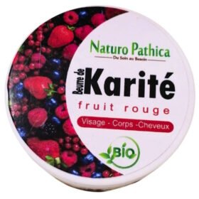 NATURO PATHICA – Beurre De Karité Fruits Rouges Bio – 250g