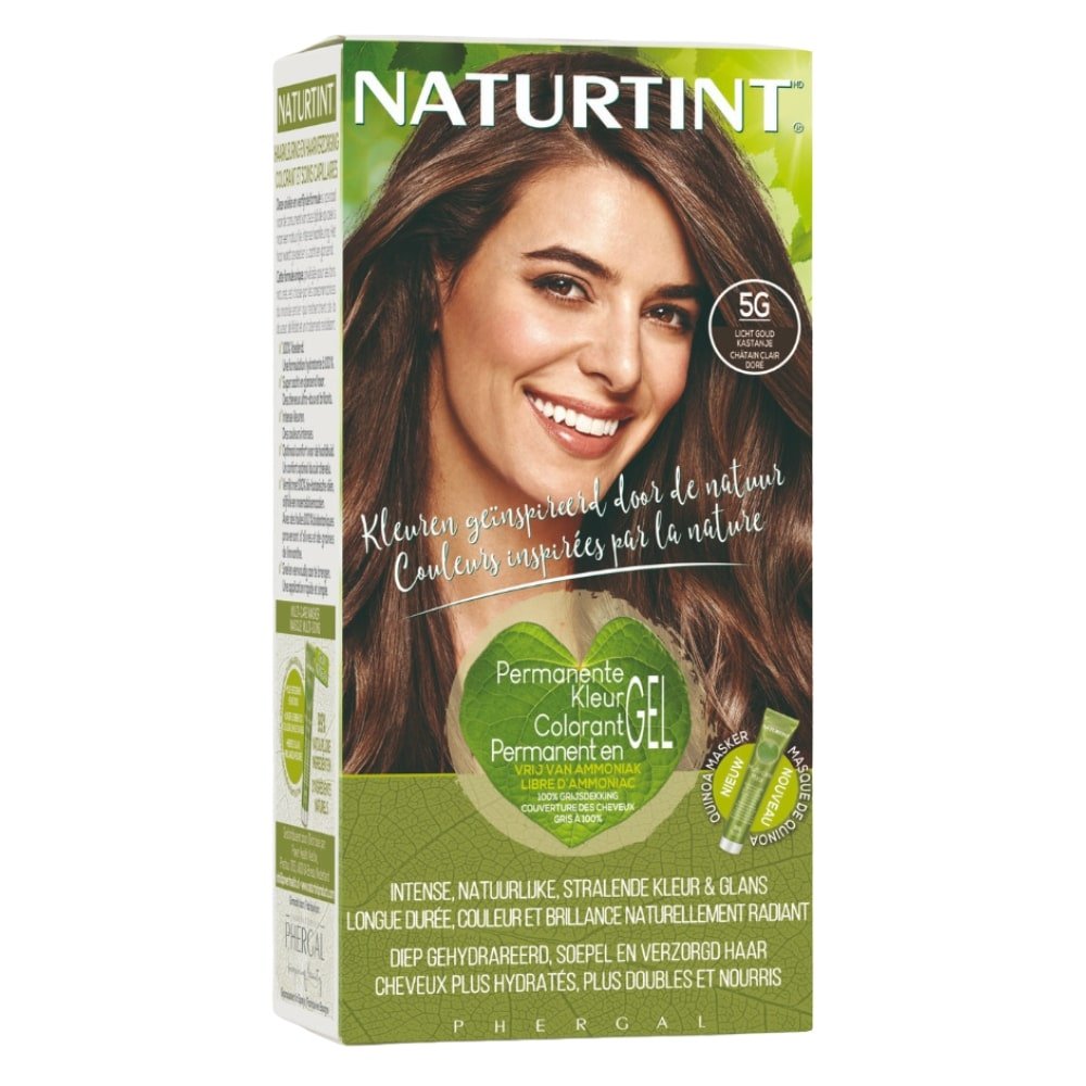 NATURTINT – Coloration Capillaire Permanente – 150ml – 5g – Châtain Clair Doré