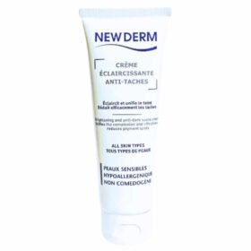 NEW DERM – Crème Eclaircissante Anti-taches – 50ml