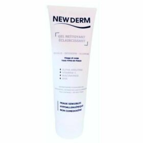 NEW DERM – Gel Nettoyant Éclaircissant – 250ml