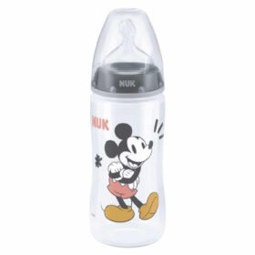 NUK – Biberon Mickey Pp Temperature 6-18mois – 300ml