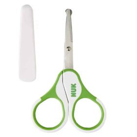 NUK – Ciseaux Bouts Ronds Avec Etui – 1u