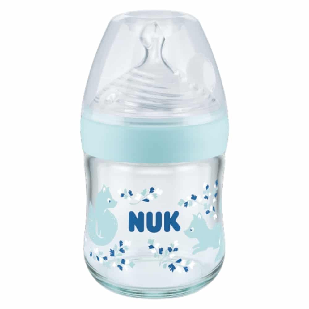 NUK – Nature Sense Biberon En Verre – 120ml