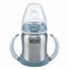 NUK – Tasse D&rsquo;apprentissage En Acier Inoxydable – 125ml