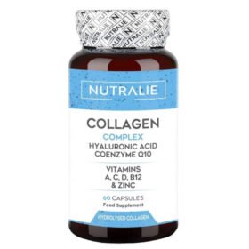 NUTRALIE – Collagène Complexe Acide Hyaluronique Coenzyme Q10 – 60 Gélules